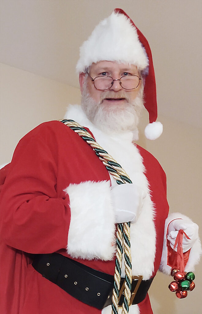 Santa Tom In His Santa Suit